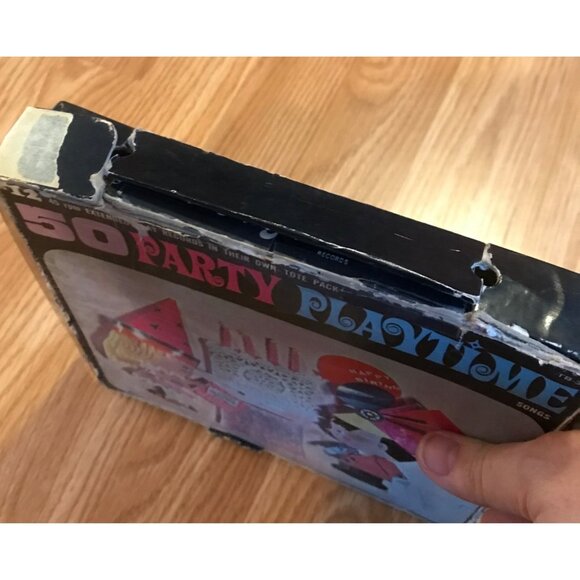 Party Playtime Songs Records Set of 12 Vintage 45 RPM 50 Songs With Original Box - Picture 7 of 7